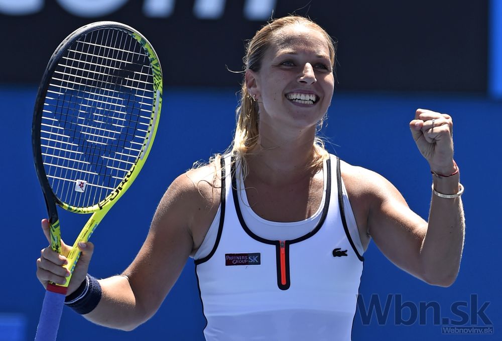 Dominika Cibulková postúpila do osemfinále Australian Open