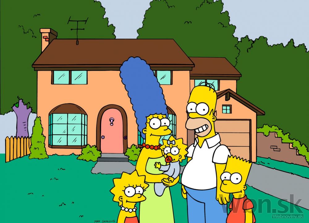 Fanúšik si nechal postaviť repliku domu Simpsonovcov