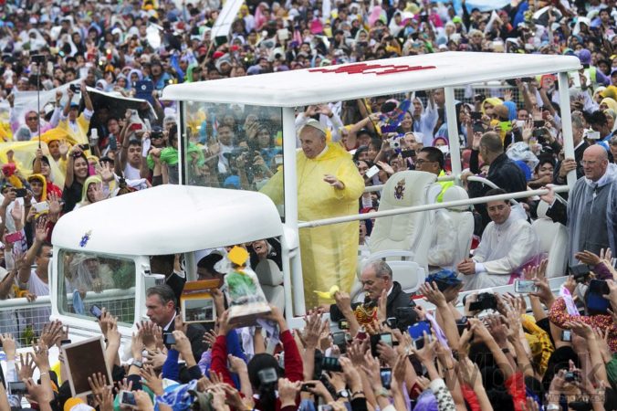 Pápež František na návšteve Filipín