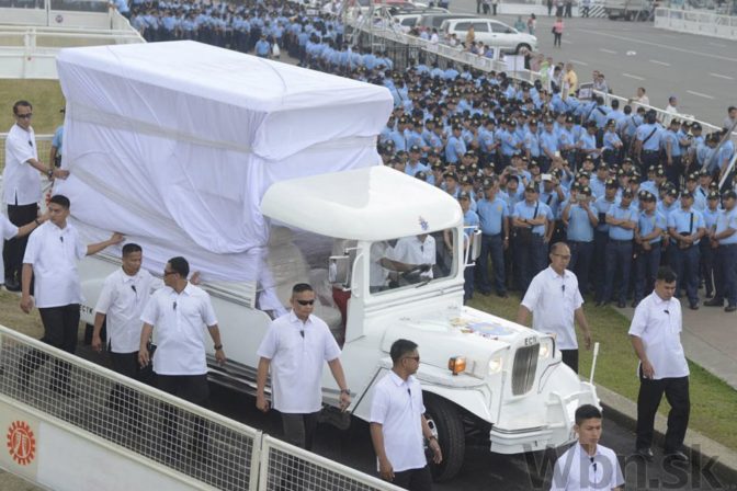 Pápež František na návšteve Filipín