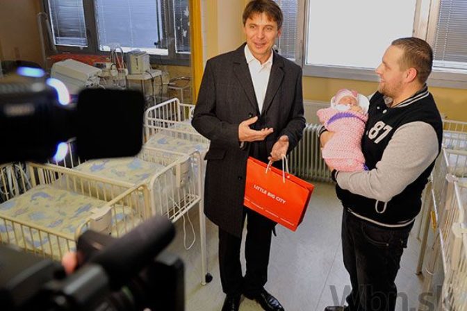 Prvé dieťa v roku 2015 je Alžbetka, narodila sa v Bratislave