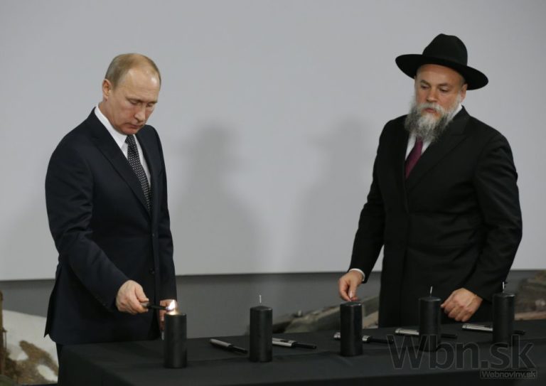 Putin oslobodenie Auschwitzu využil aj na zmienky o Ukrajine