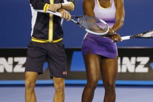Serena Williamsová a Novak Djokovič