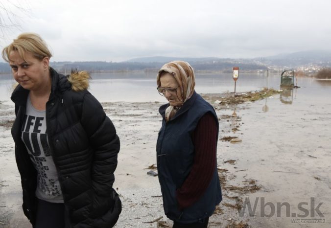 Záplavy trápia Bosnu a Hercegovinu.