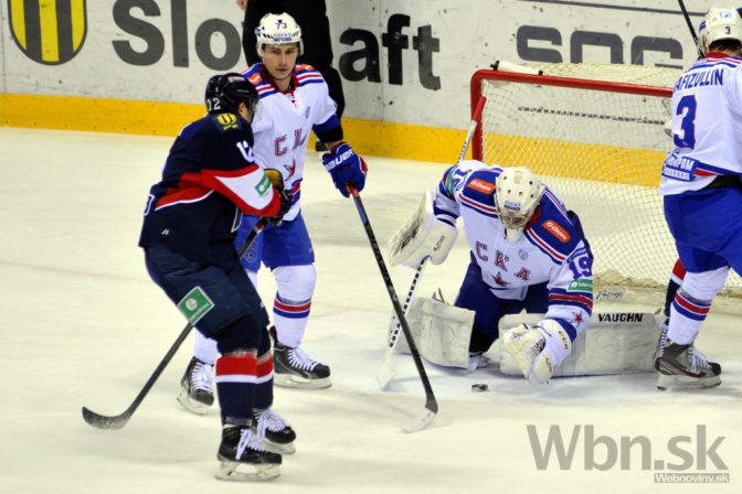 HC Slovan Bratislava - SKA Petrohrad