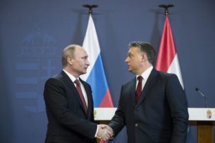 Vladimír Putin Viktor Orbán Rusko Maďarsko