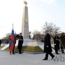 Ruský prezident Vladimir Putin navštívil Budapešť