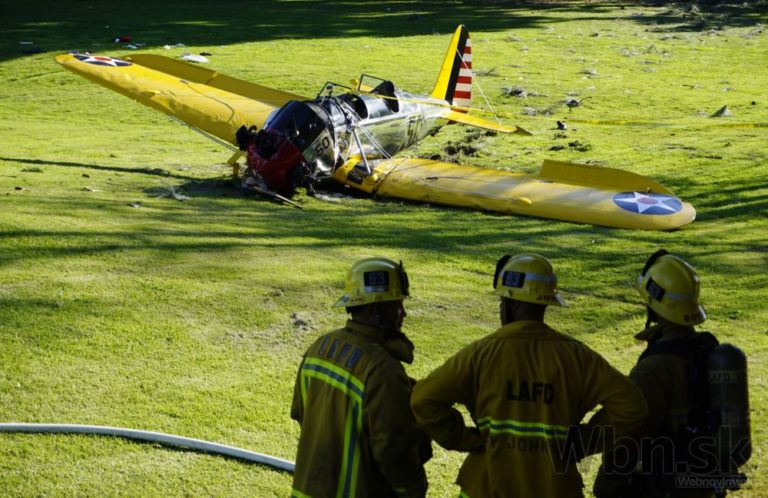 Harrison Ford sa zrútil s lietadlom