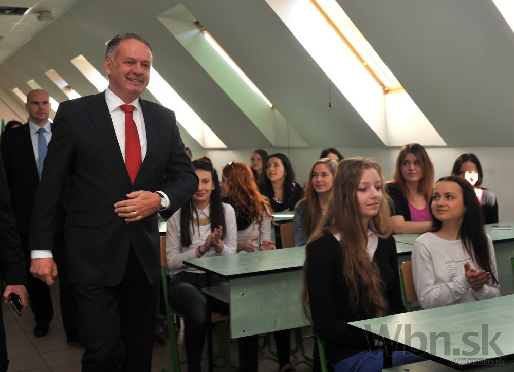 Kiska navštívil Bardejov, s ľuďmi hovoril o problémoch