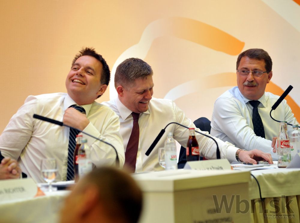 Peter Kažimír, Robert Fico, Pavol Paška
