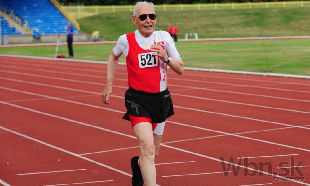 Senior (95) zlomil rekord v šprinte, odmenil sa spánkom