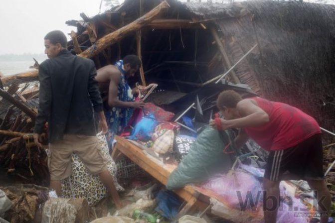 Súostrovie Vanuatu zdevastoval cyklón najvyššej kategórie