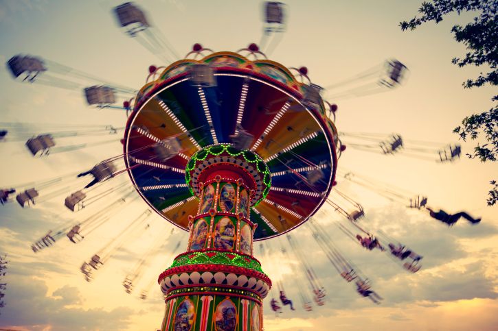 Lunapark, kolotoč, kolotočová atrakcia