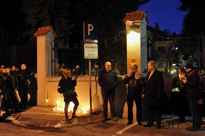V Bratislave si uctili pamiatku zavraždeného Putinovho kritika