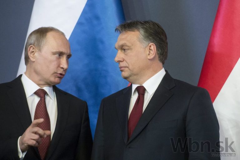 Viktor Orbán a Vladimir Putin