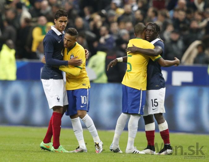 Zápas medzi francúzskom a Brazíliou