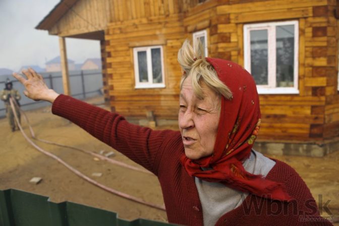Ruskú Sibír sužujú rozsiahle požiare