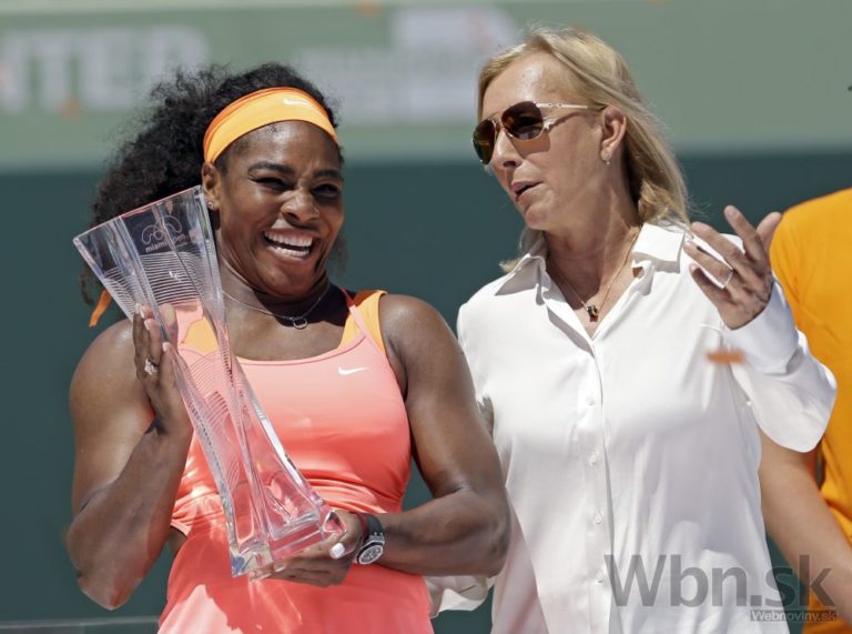Serena Williamsová, Martina Navrátilová