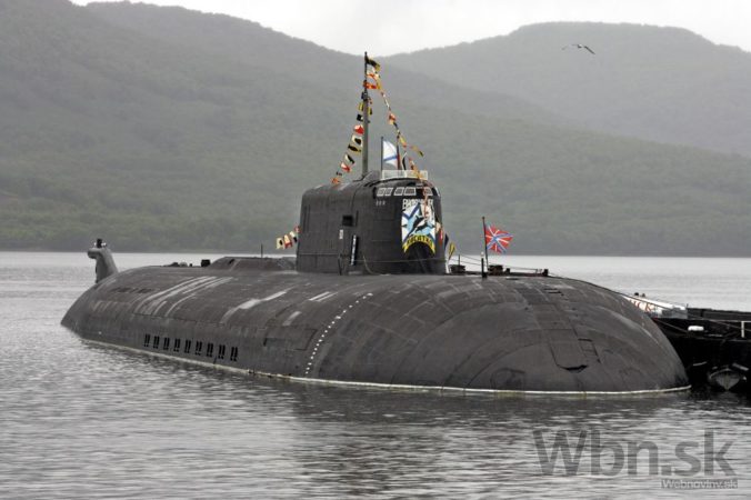 V Rusku začala horieť jadrová ponorka