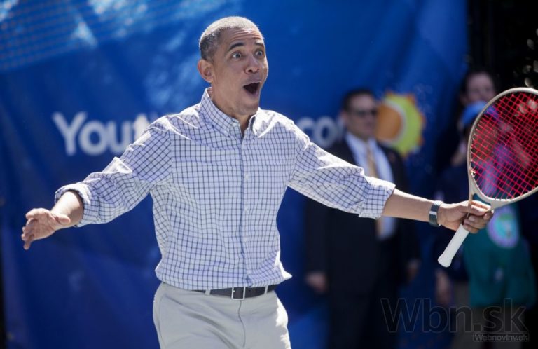 Video: Wozniacka navštívila Biely dom, zahrala si s Obamom