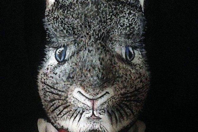 Za portrétom tohto zajaca sa ukrýva niečo neskutočné