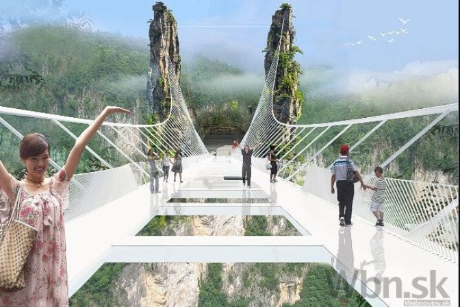 Adrenalínové šialenstvo: V Číne dokončujú neviditeľný most