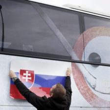 Slovenskí fanúšikovia zaplnili Ostravu