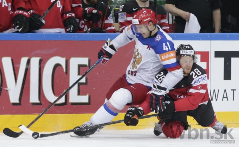 Finále MS v hokeji: Kanada - Rusko