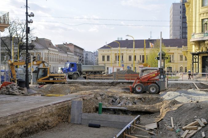 Košice obmedzia dopravu, modernizujú električkovú trať