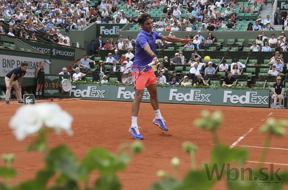 Prvý deň na Roland Garros
