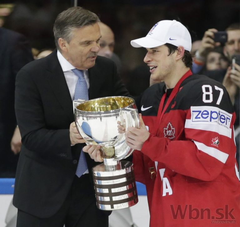 René Fasel a Sidney Crosby