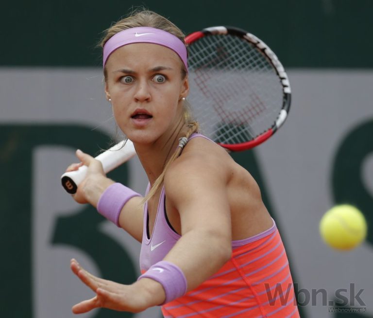 Schmiedlová mala 12 setbalov, ale na Roland Garros vypadla