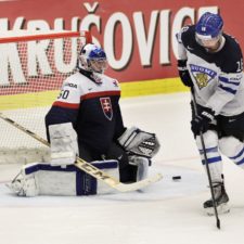 Slováci podľahli Fínom, góly padali iba v tretej tretine