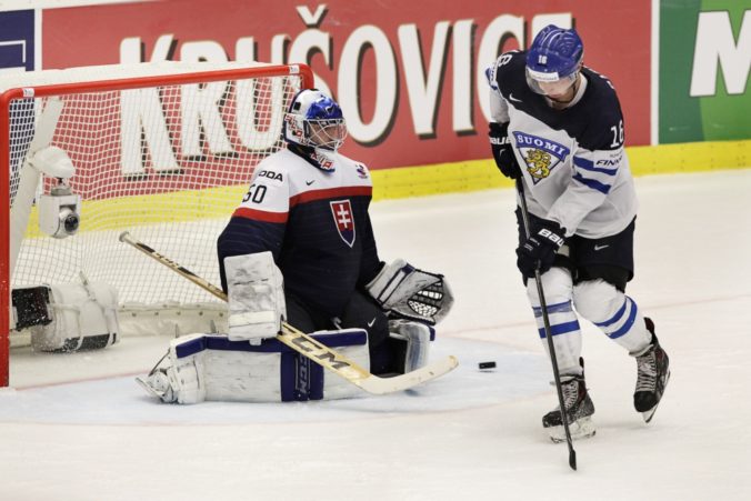 Slováci podľahli Fínom, góly padali iba v tretej tretine