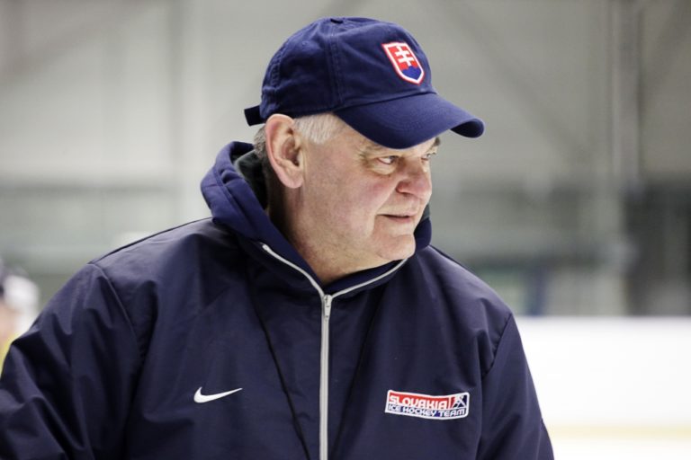 Tréning slovenskej hokejovej reprezentácie