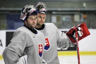 Tréning slovenskej hokejovej reprezentácie