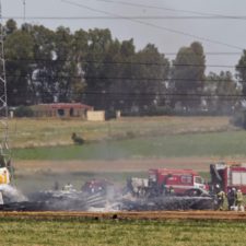 V Seville sa zrútil Airbus, nehodu prežili dvaja ľudia