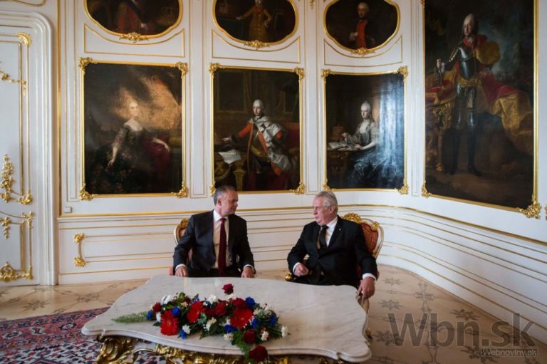 Andrej Kiska, Miloš Zeman