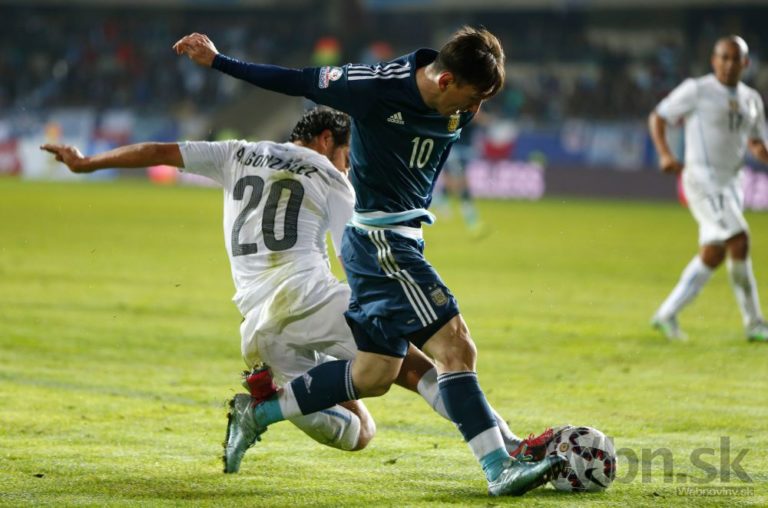 Argentína zdolala na Copa América Uruguaj