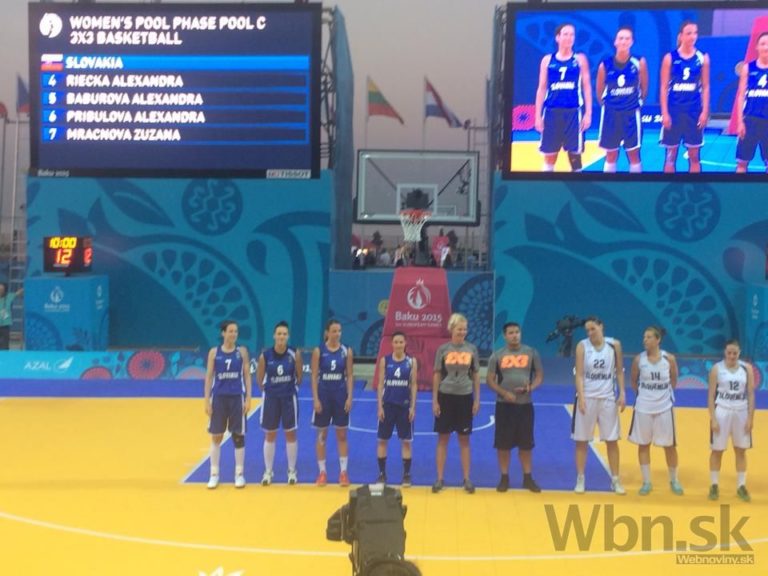 Basketbalistkám sa nedarilo, podľahli Španielkam i Slovinkám