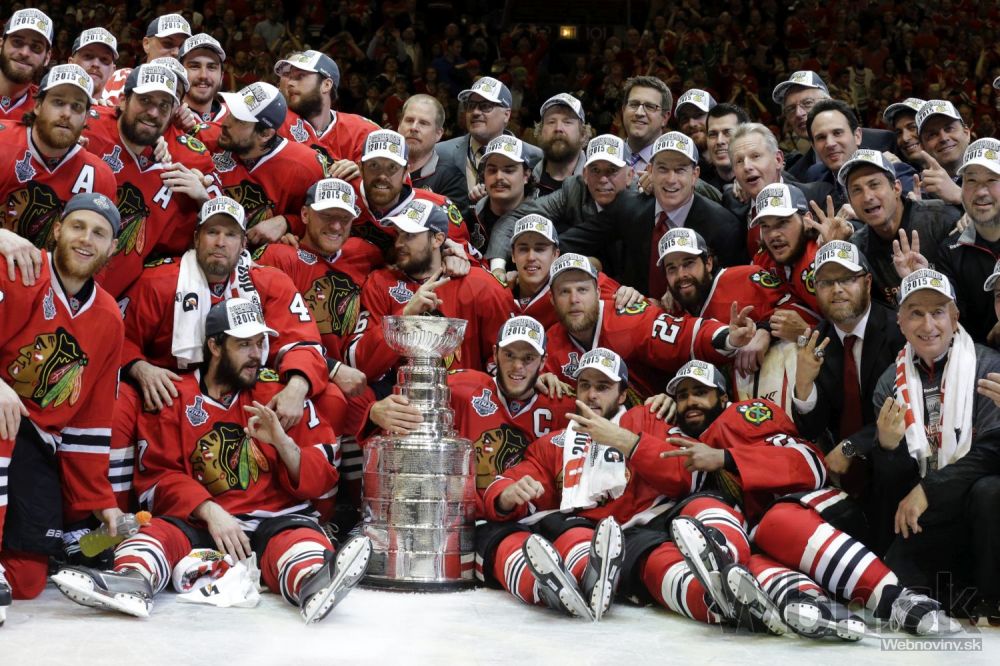 Chicago zdolalo Tampu, Hossa získal tretí Stanleyho pohár