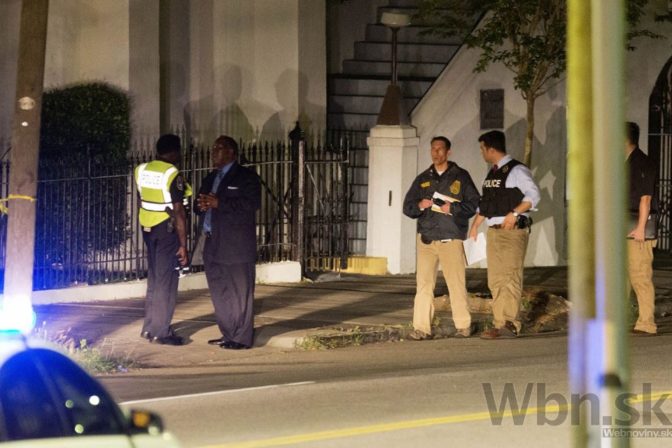 Deväť mŕtvych si vyžiadala streľba v kostole v Charlestone