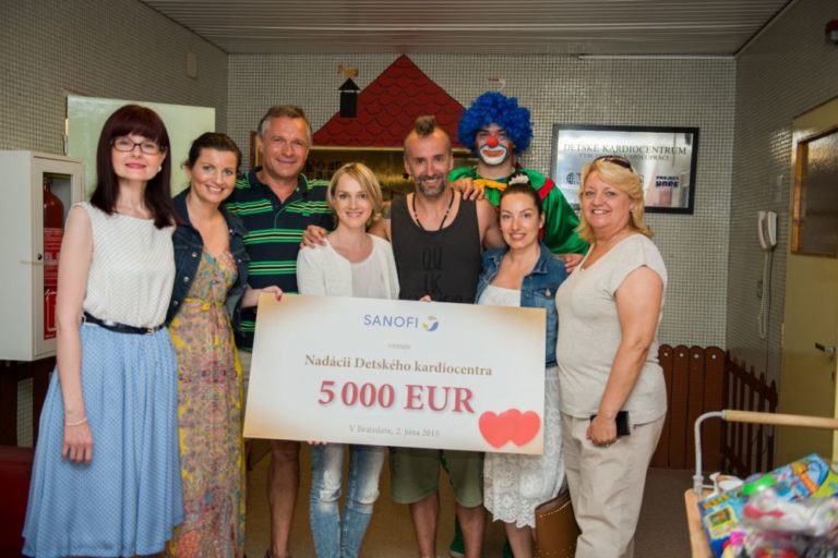 Do priestorov Detského kardiocentra na Kramároch zavítali známe tváre
