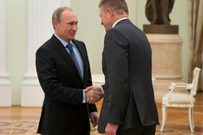Vladimír Putin Robert Fico