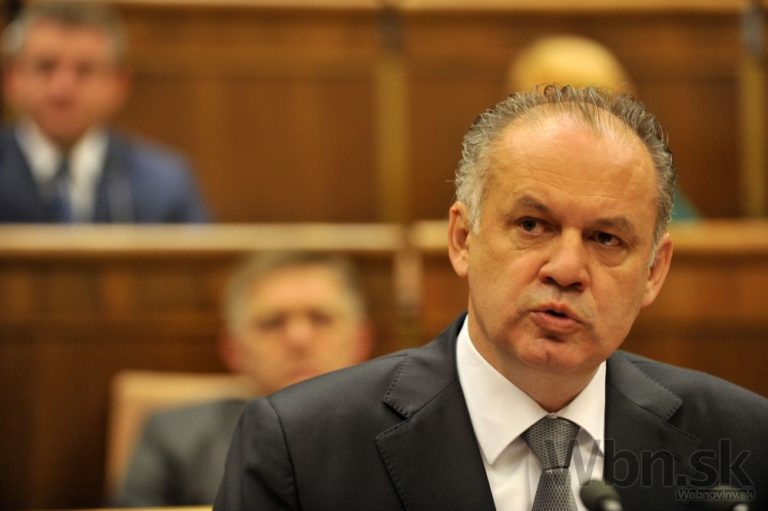 Kiska vystúpil v parlamente, pozrite si jeho prejav