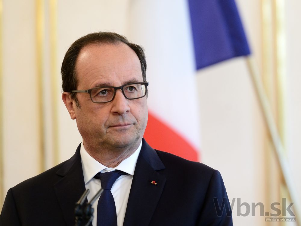 Na Slovensko prišiel francúzsky prezident Hollande, privítal ho Kiska
