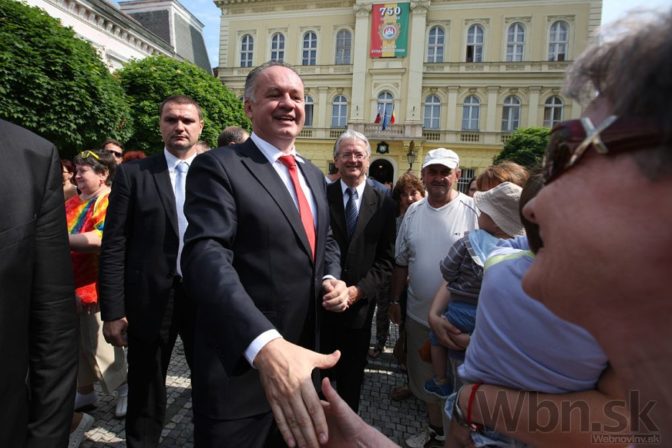 Prezident Kiska navštívil Komárno, stretol sa i s primátorom