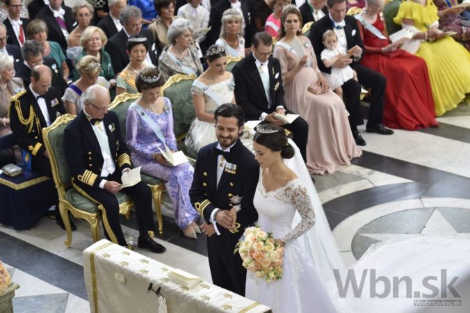 Švédsko má novú princeznú, princ Carl Philip sa oženil