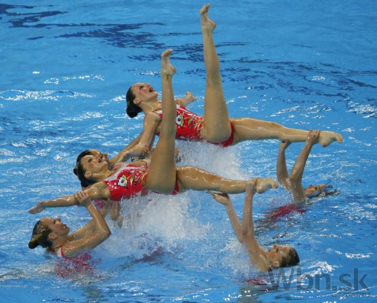 Synchronizované plavkyne