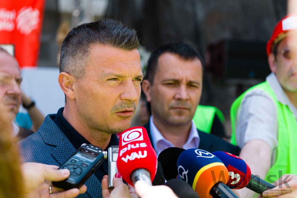 Začatie razenia tunela Višňové